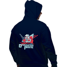 Load image into Gallery viewer, Shirts Pullover Hoodies, Unisex / Small / Navy Opossumus Prime
