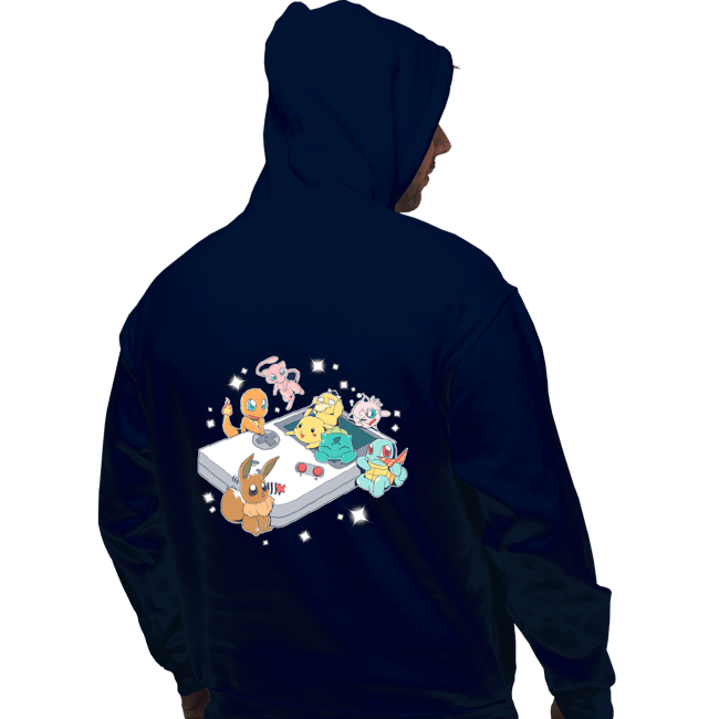Shirts Pullover Hoodies, Unisex / Small / Navy Pokeboy