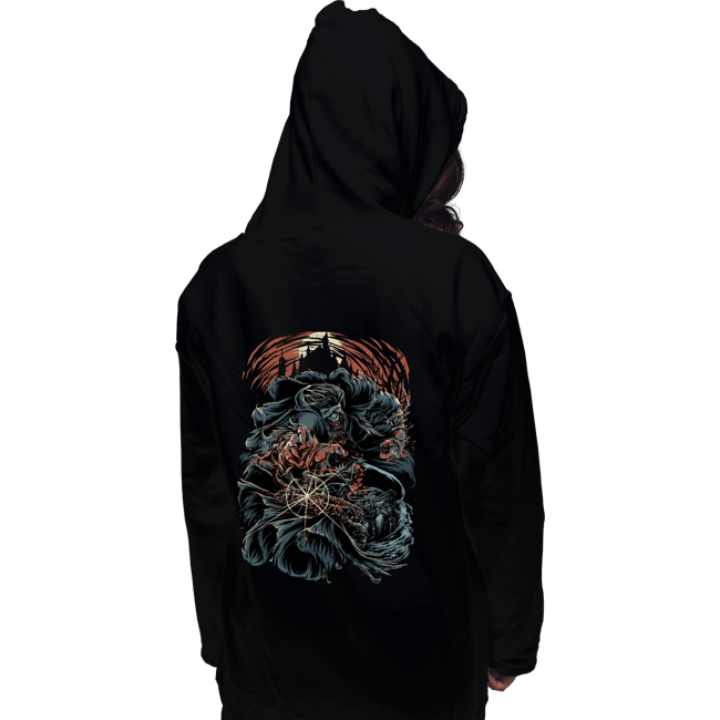Shirts Pullover Hoodies, Unisex / Small / Black Werewolf Hunter
