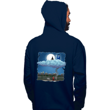 Load image into Gallery viewer, Shirts Pullover Hoodies, Unisex / Small / Navy Above The Clouds
