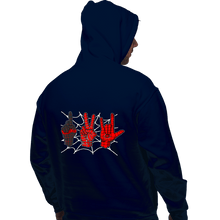 Load image into Gallery viewer, Daily_Deal_Shirts Pullover Hoodies, Unisex / Small / Navy Spider 1, Spider 2, Spider 3
