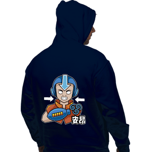 Shirts Pullover Hoodies, Unisex / Small / Navy Aang Man