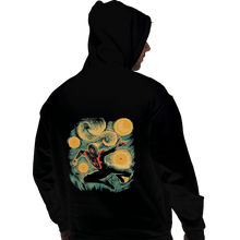 Load image into Gallery viewer, Shirts Pullover Hoodies, Unisex / Small / Black Starry Miles
