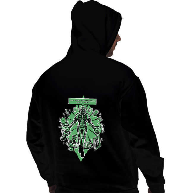 Daily_Deal_Shirts Pullover Hoodies, Unisex / Small / Black I Can Read You