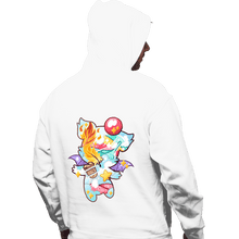 Load image into Gallery viewer, Shirts Pullover Hoodies, Unisex / Small / White Magical Silhouettes - Moogle
