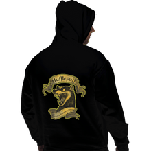 Load image into Gallery viewer, Shirts Pullover Hoodies, Unisex / Small / Black Hufflepuff
