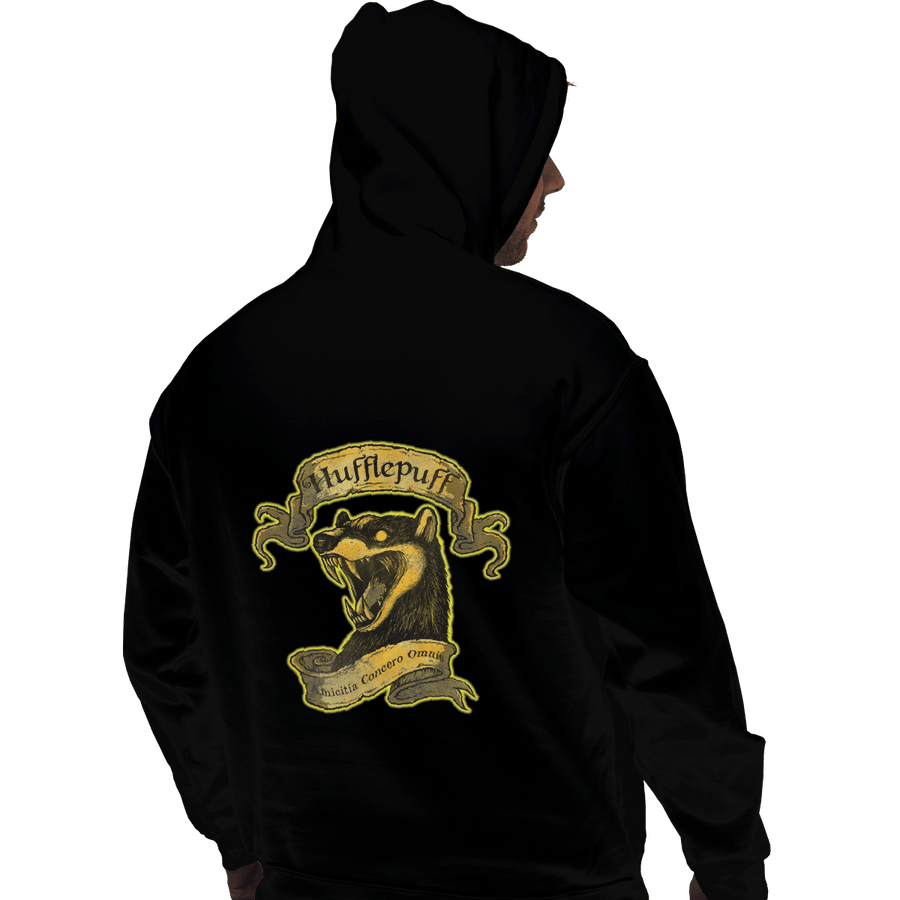 Shirts Pullover Hoodies, Unisex / Small / Black Hufflepuff
