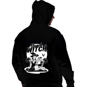 Secret_Shirts Pullover Hoodies, Unisex / Small / Black Beach Witch