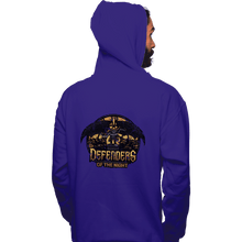 Load image into Gallery viewer, Shirts Pullover Hoodies, Unisex / Small / Violet Defenders Of The Night
