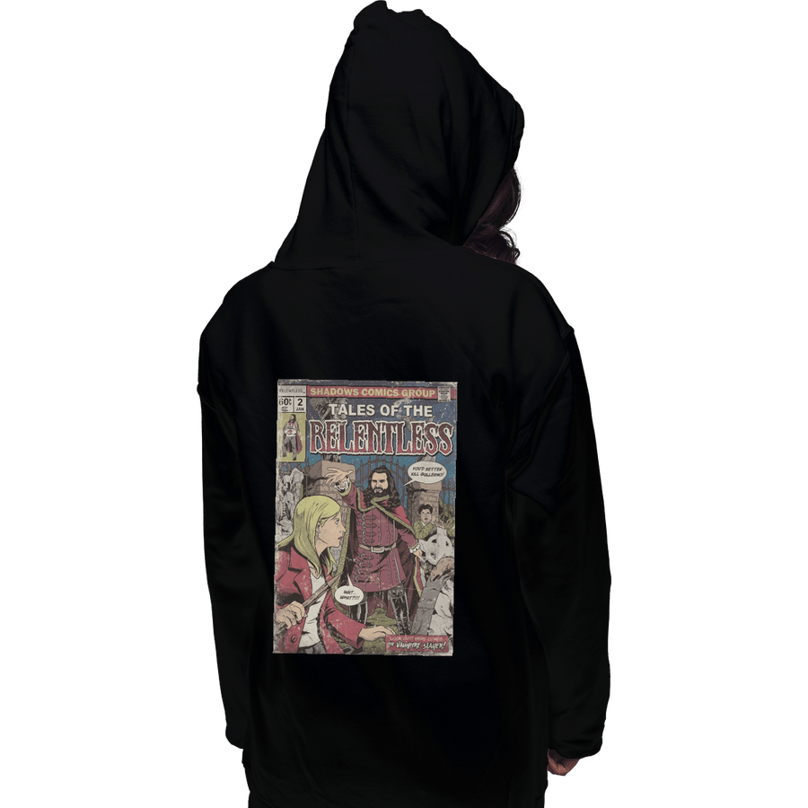 Shirts Pullover Hoodies, Unisex / Small / Black The Relentless