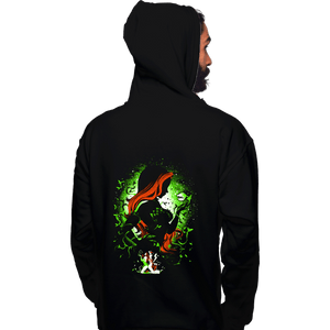 Shirts Pullover Hoodies, Unisex / Small / Black Poison Green