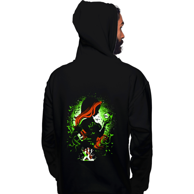 Shirts Pullover Hoodies, Unisex / Small / Black Poison Green