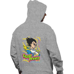 Shirts Zippered Hoodies, Unisex / Small / Sports Grey Fresh Prince Of All Saiyans