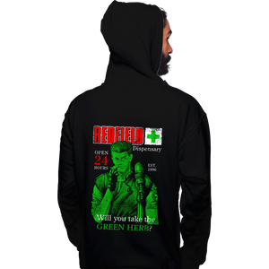 Last_Chance_Shirts Pullover Hoodies, Unisex / Small / Black Redfield Green Herb