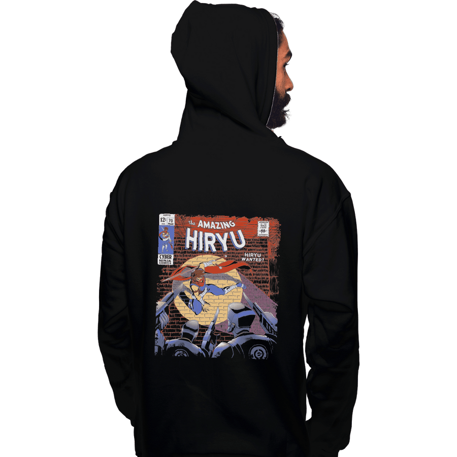 Shirts Zippered Hoodies, Unisex / Small / Black The Amazing Hiryu