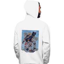 Load image into Gallery viewer, Secret_Shirts Pullover Hoodies, Unisex / Small / White Nu Gundam Watercolor
