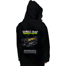 Load image into Gallery viewer, Shirts Pullover Hoodies, Unisex / Small / Black Ghost Trap
