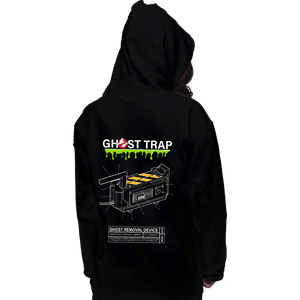 Shirts Pullover Hoodies, Unisex / Small / Black Ghost Trap