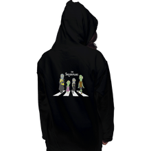 Load image into Gallery viewer, Shirts Zippered Hoodies, Unisex / Small / Black Solar Road
