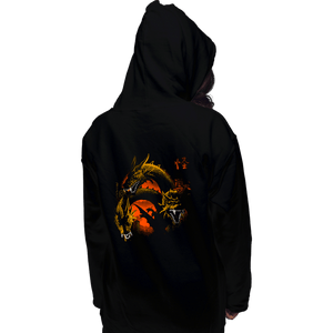Daily_Deal_Shirts Pullover Hoodies, Unisex / Small / Black Monster Zero