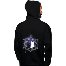 Load image into Gallery viewer, Shirts Pullover Hoodies, Unisex / Small / Black Crescent Moon
