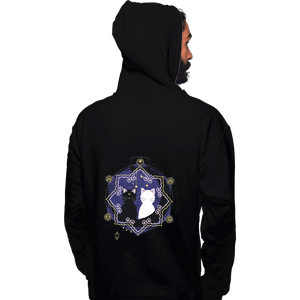 Shirts Pullover Hoodies, Unisex / Small / Black Crescent Moon