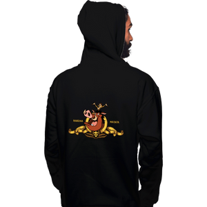 Daily_Deal_Shirts Pullover Hoodies, Unisex / Small / Black Hakuna Matata Studios