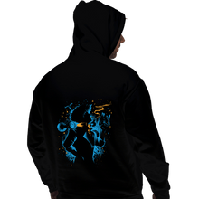 Load image into Gallery viewer, Daily_Deal_Shirts Pullover Hoodies, Unisex / Small / Black Swimming Bird
