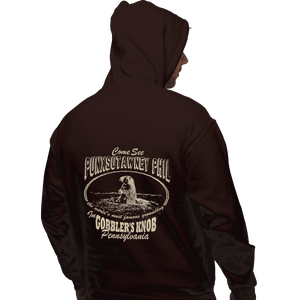 Shirts Zippered Hoodies, Unisex / Small / Dark Chocolate Gobbler's Knob