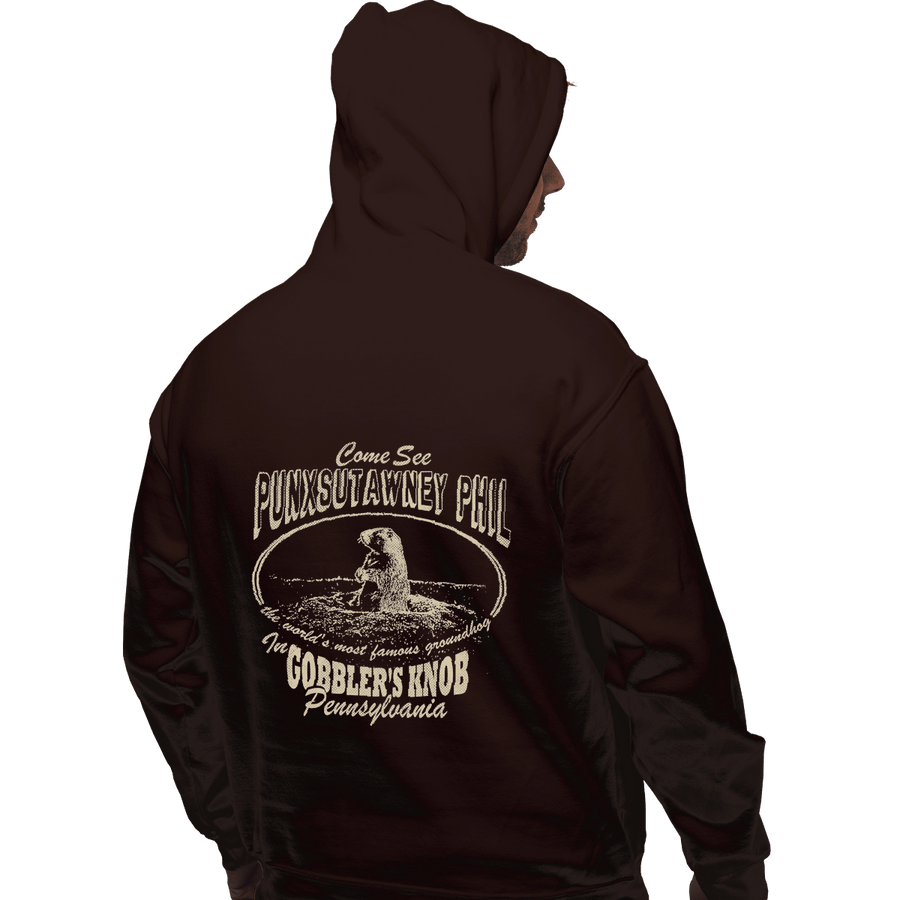 Shirts Zippered Hoodies, Unisex / Small / Dark Chocolate Gobbler's Knob