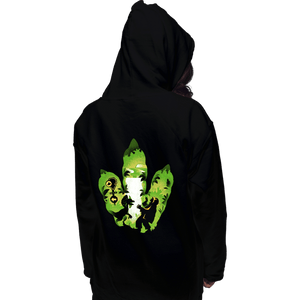 Daily_Deal_Shirts Pullover Hoodies, Unisex / Small / Black Dilophosaurus Footprint