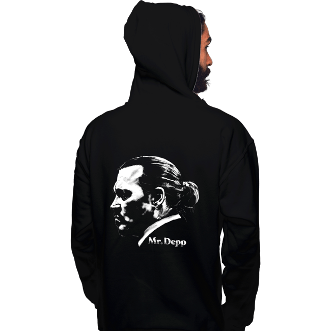 Daily_Deal_Shirts Pullover Hoodies, Unisex / Small / Black Mr. Depp