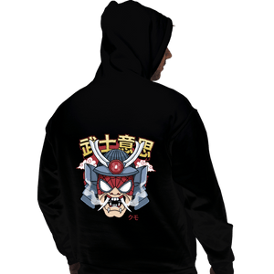 Shirts Pullover Hoodies, Unisex / Small / Black Arachno Samurai