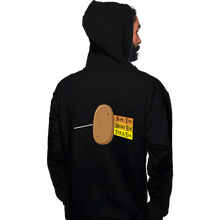 Load image into Gallery viewer, Shirts Pullover Hoodies, Unisex / Small / Black Dark Side Of The Tater
