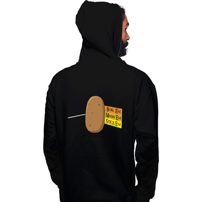 Shirts Pullover Hoodies, Unisex / Small / Black Dark Side Of The Tater