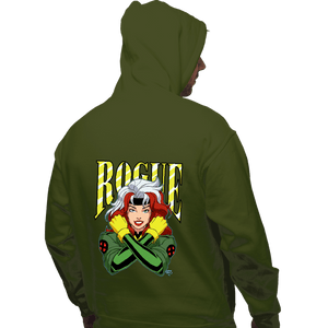 Daily_Deal_Shirts Pullover Hoodies, Unisex / Small / Military Green Rogue 97