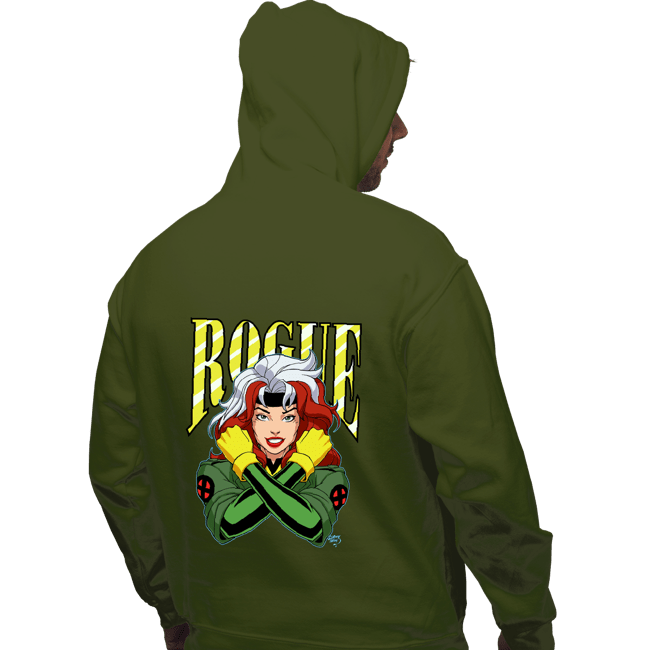 Daily_Deal_Shirts Pullover Hoodies, Unisex / Small / Military Green Rogue 97