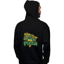 Load image into Gallery viewer, Shirts Zippered Hoodies, Unisex / Small / Black Pizza Time
