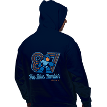 Load image into Gallery viewer, Shirts Pullover Hoodies, Unisex / Small / Navy The Blue Bomber
