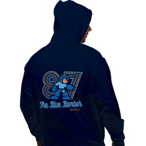 Shirts Pullover Hoodies, Unisex / Small / Navy The Blue Bomber