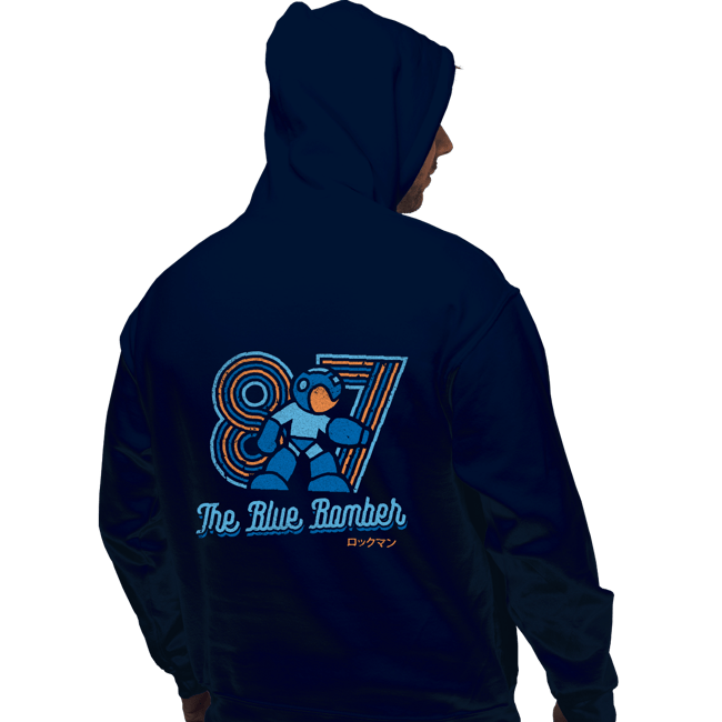 Shirts Pullover Hoodies, Unisex / Small / Navy The Blue Bomber