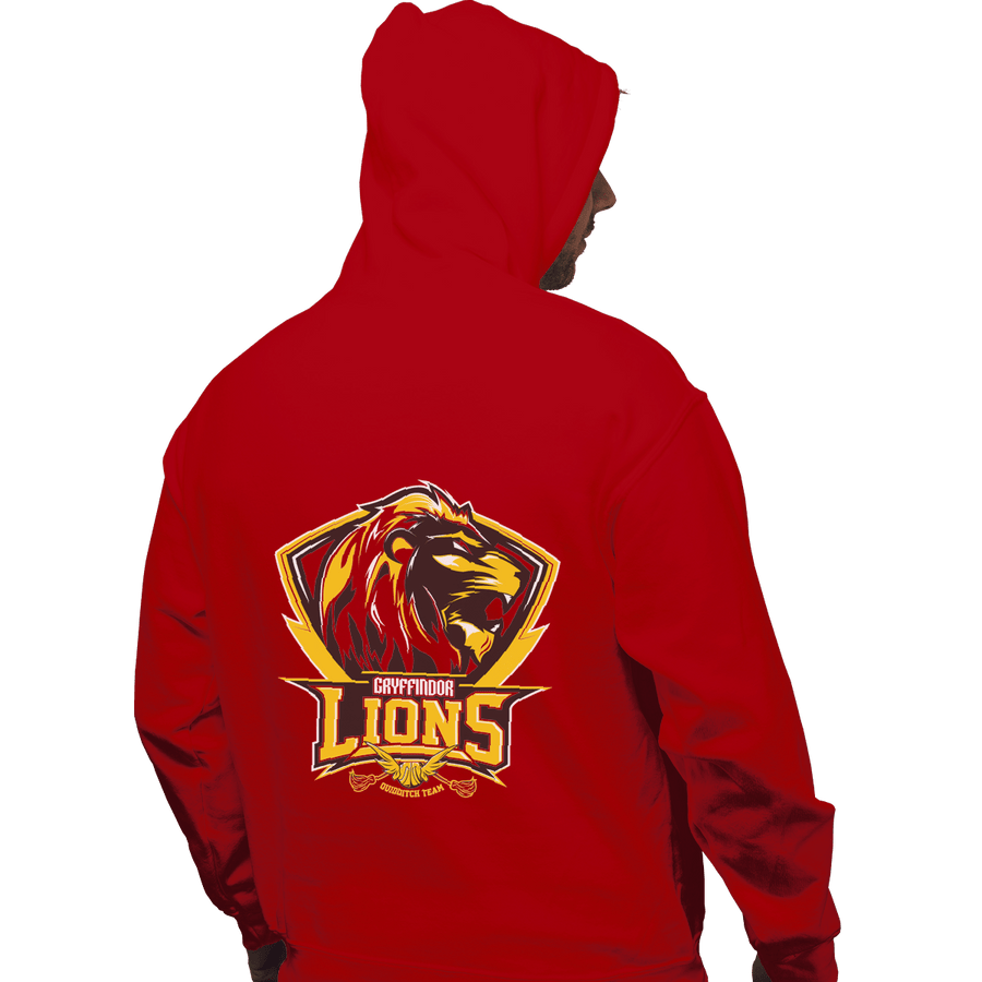 Shirts Pullover Hoodies, Unisex / Small / Red Gryffindors Lions