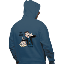 Load image into Gallery viewer, Secret_Shirts Pullover Hoodies, Unisex / Small / Indigo Blue Jake &amp; Charles
