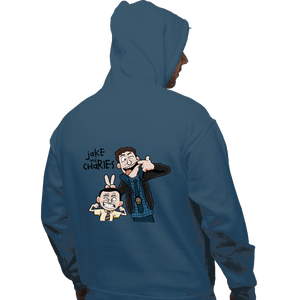 Secret_Shirts Pullover Hoodies, Unisex / Small / Indigo Blue Jake & Charles