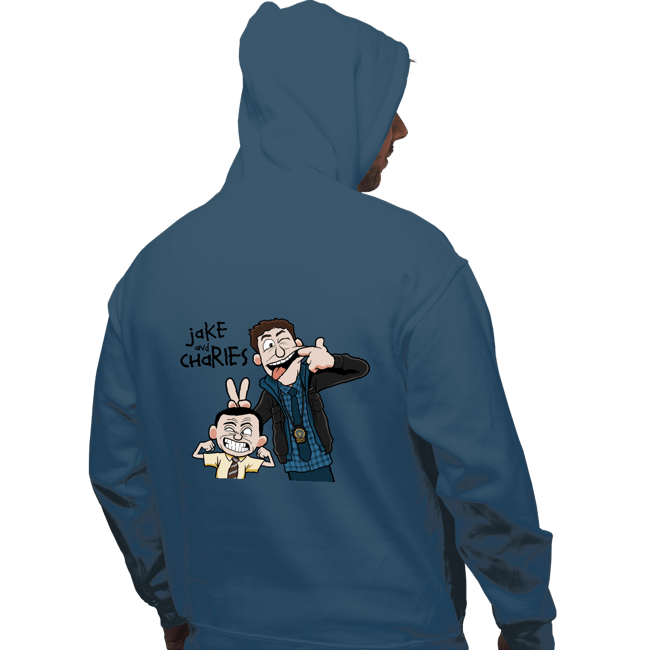 Secret_Shirts Pullover Hoodies, Unisex / Small / Indigo Blue Jake & Charles