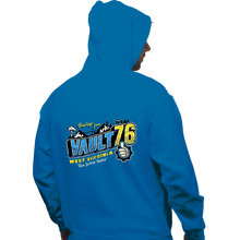 Load image into Gallery viewer, Shirts Pullover Hoodies, Unisex / Small / Sapphire Greetings From The Vault
