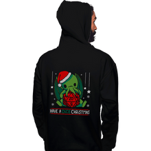 Load image into Gallery viewer, Shirts Pullover Hoodies, Unisex / Small / Black Have A Dice Christmas
