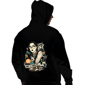 Daily_Deal_Shirts Pullover Hoodies, Unisex / Small / Black One With Nature