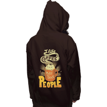 Load image into Gallery viewer, Shirts Zippered Hoodies, Unisex / Small / Dark Chocolate I Like Coffee
