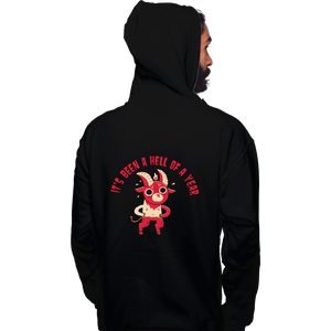 Secret_Shirts Pullover Hoodies, Unisex / Small / Black Hell Of A Year